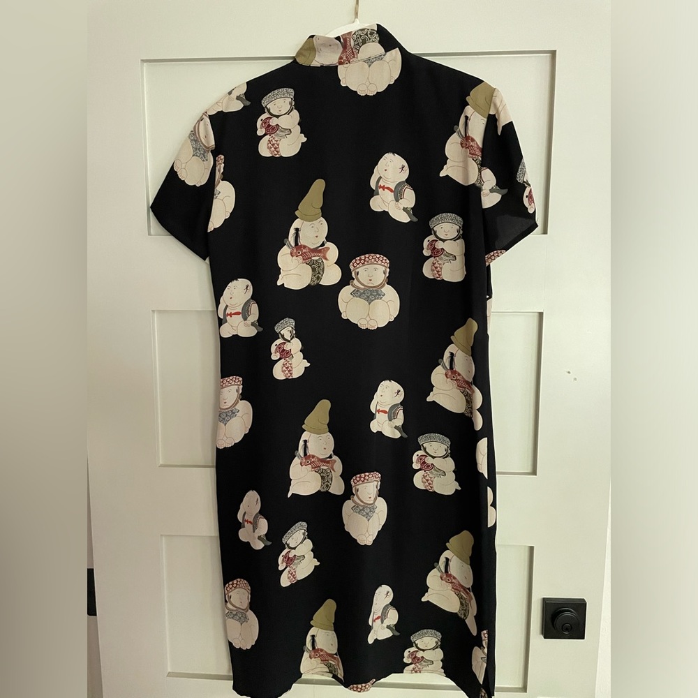Silk (100%) Buddha Dress